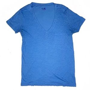 Madewell Whisper Cotton V-Neck Pocket Tee